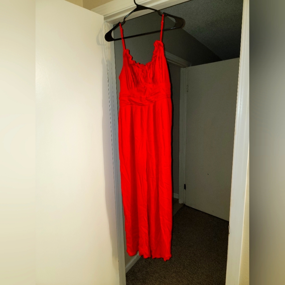 Size L. Red Romper
